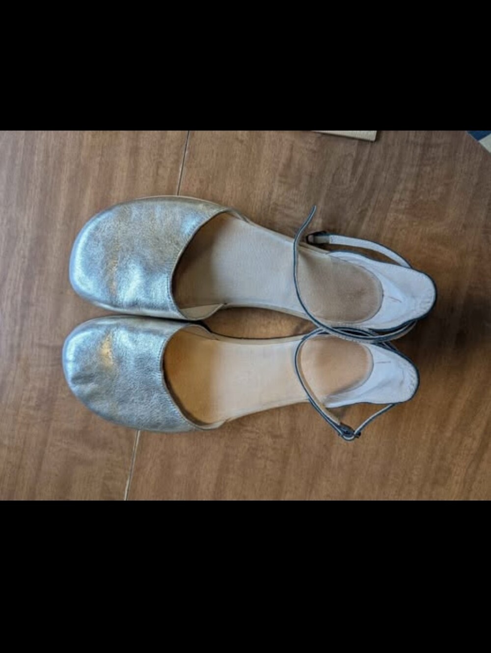 Barefoot Mary Jane Sandals With Strap
